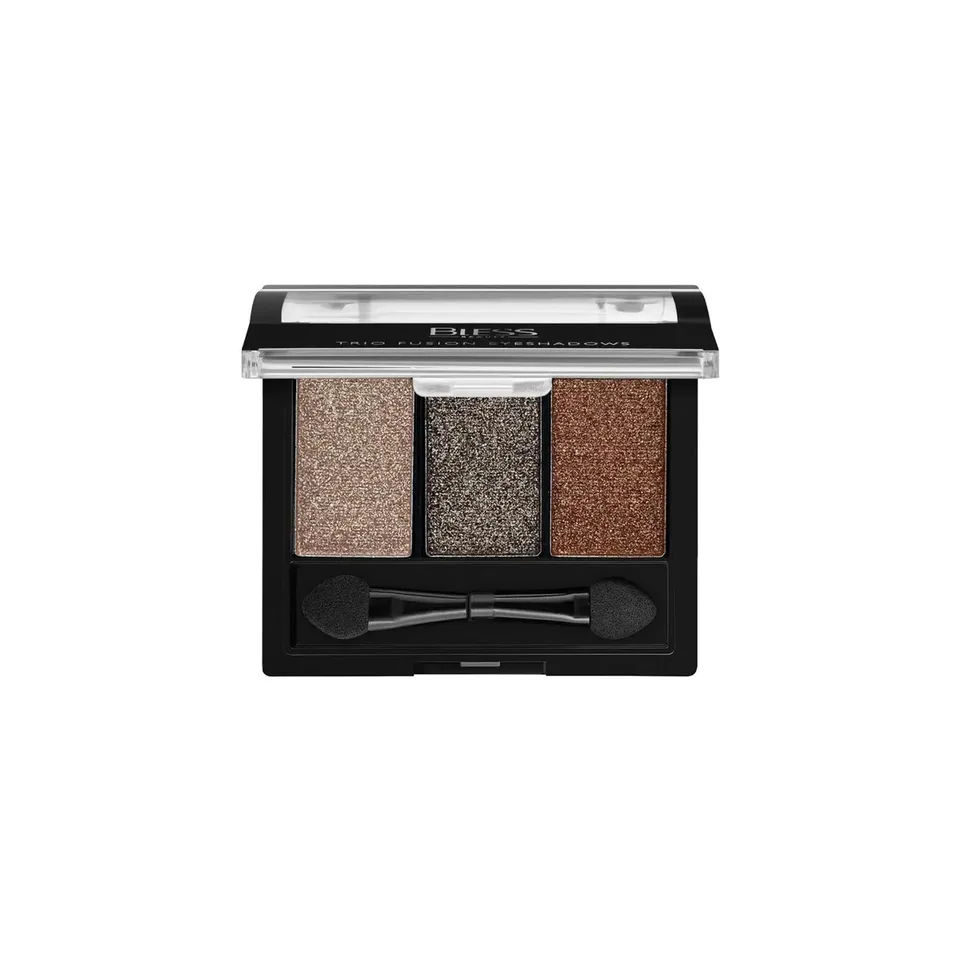 Bless Beauty Компактні Тіні Trio Fusion Eyeshadows №9