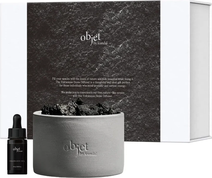 Kundal Аромадифузор для дому з вулканічним камінням Kundal Objet Volcanique Stone Diffuser "Oriental Patchouli"
