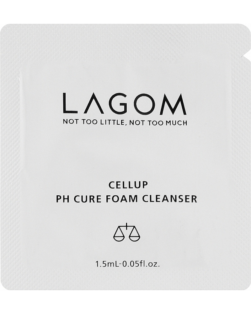LAGOM CELLUP PH CURE FOAM CLEANSER Об’єм не уточнено