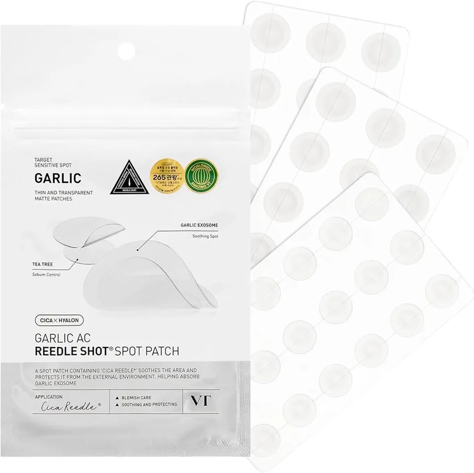 VT Cosmetics Garlic AC Reedle Shot Spot Patch 48 шт