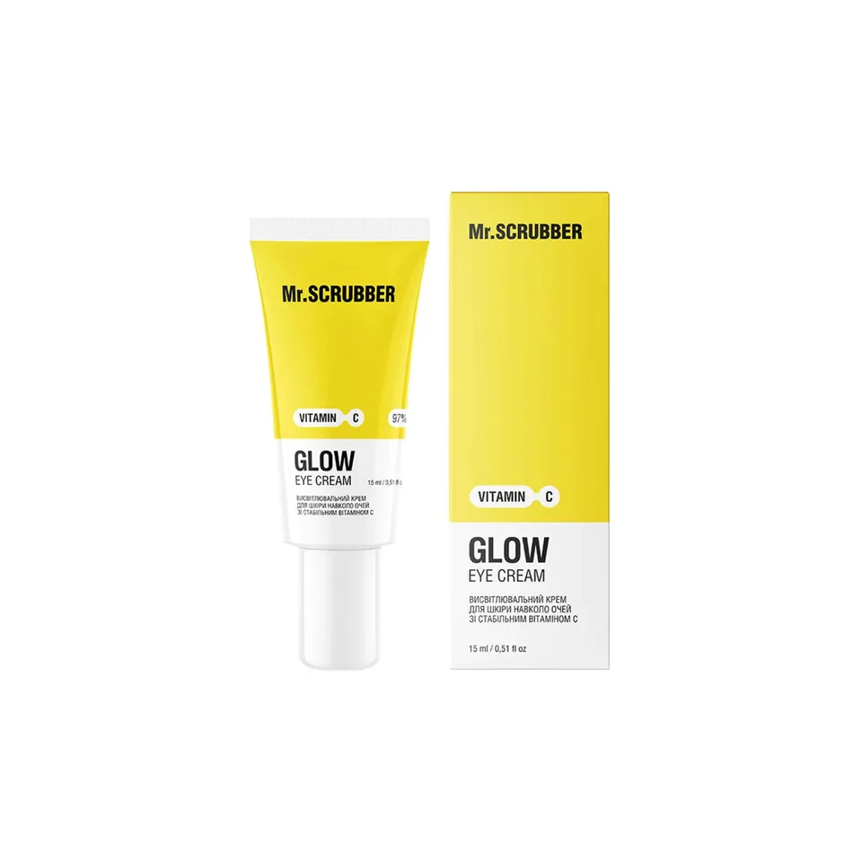 MR. SCRUBBER Висвітлювальний крем для шкіри навколо очей Glow Vitamin C
