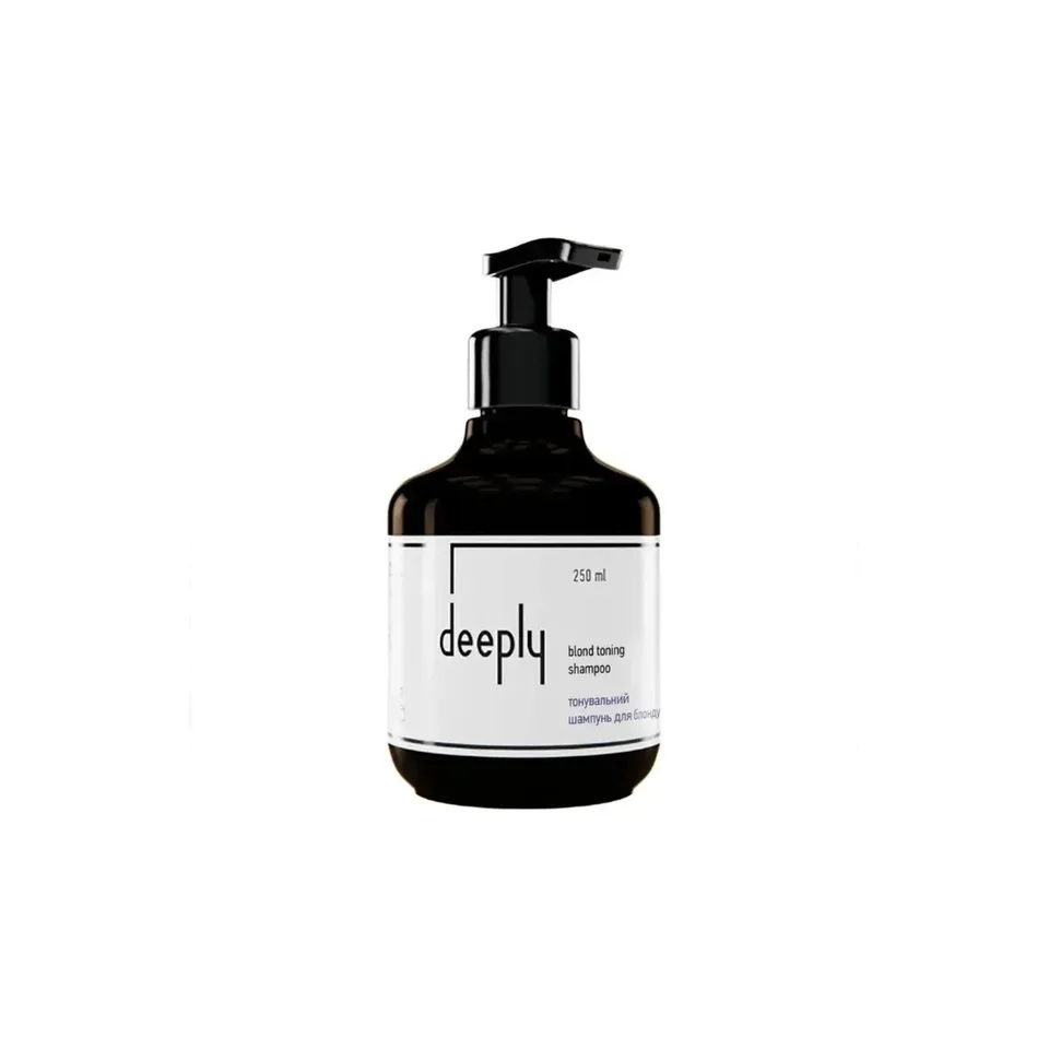 Deeply Тонувальний шампунь для блонду Blond Toning Shampoo