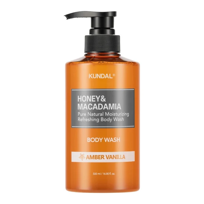 Kundal Honey & Macadamia Body Wash Amber Vanilla 500 мл