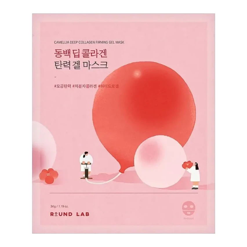 Round Lab CAMELLIA DEEP COLLAGEN FIRMING GEL MASK 34 г