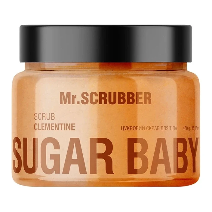 MR. SCRUBBER Цукровий скраб для тіла SUGAR BABY Clementine 450 гр