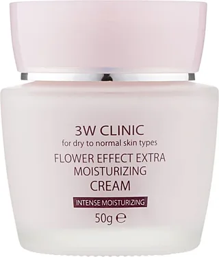 3W CLINIC Flower Effect Extra Moisture Cream 50 мл