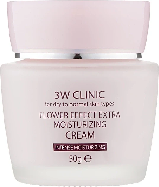 3W CLINIC Flower Effect Extra Moisture Cream 50 мл