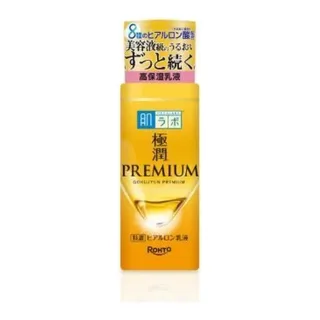 Hada Labo Gokujun Premium Hyaluronic Emulsion Bottle