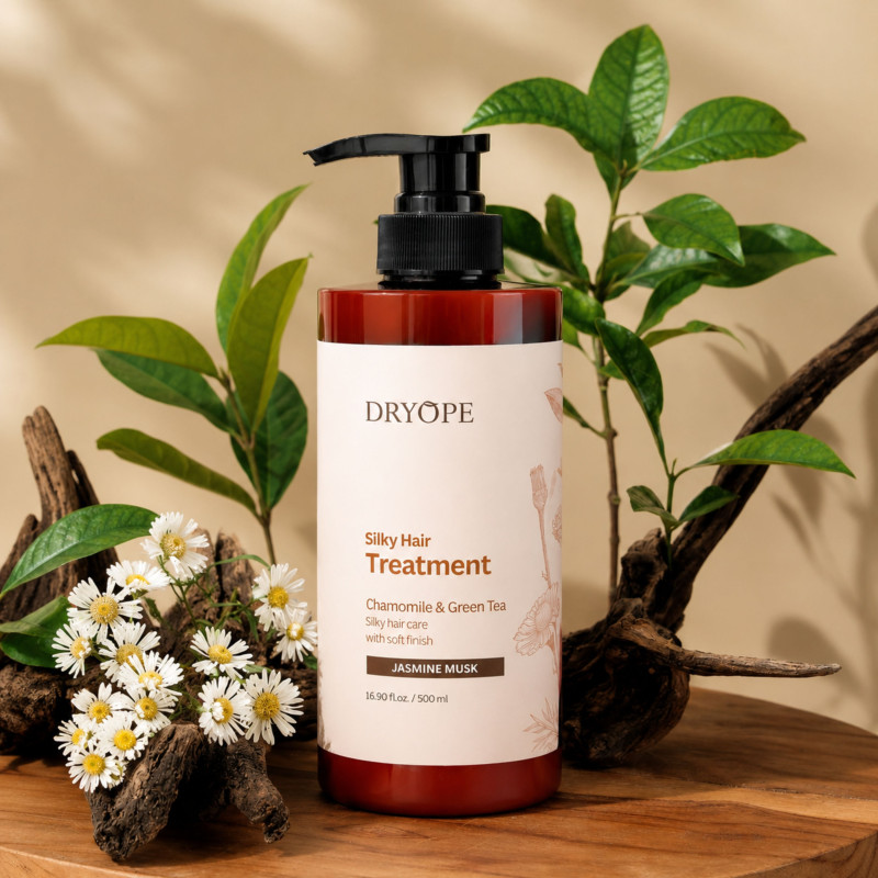 Dryope Chamomile & Green Tea Silky Hair Treat