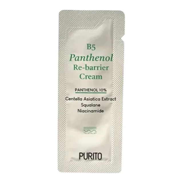 PURITO B5 Panthenol Re-Barrier Cream Pantenol 1 мл