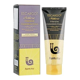 FarmStay Зволожуюча піна для вмивання з равликовим муцином FarmStay Escargot Noblesse Intensive Cleansing Foa