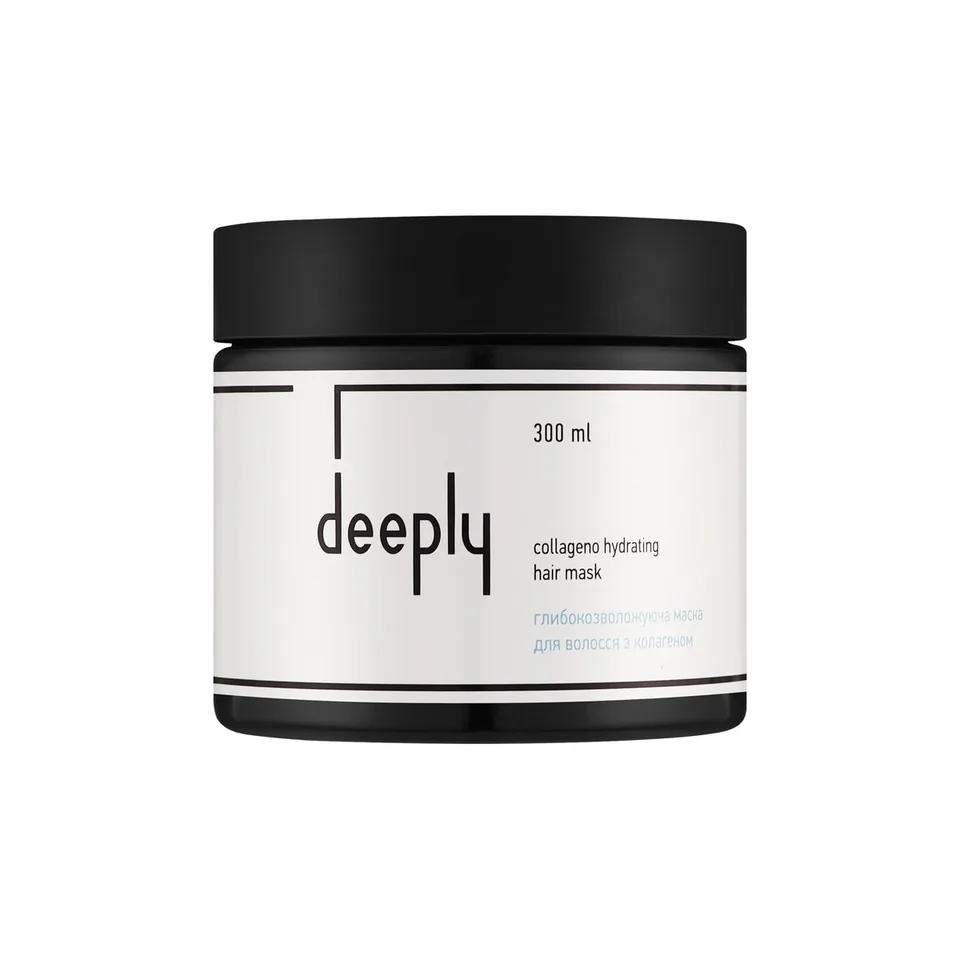 Deeply Глибокозволожуюча маска для волосся з колагеном Collageno Hydrating Hair Mask