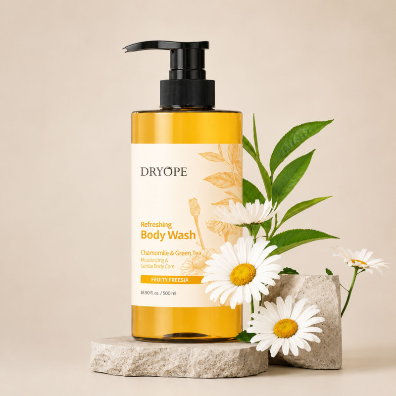 Dryope Chamomile & Green Tea Refreshing Body Wash Fruity F