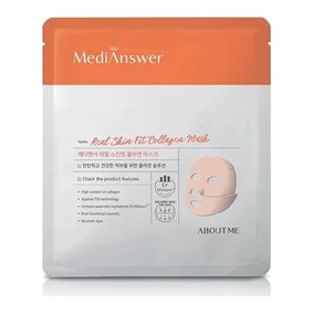 About Me Омолоджуюча маска для обличчя з колагеном ABOUT ME MediAnswer Real Skin Fit Collagen Mask 35 г