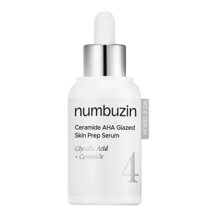 Numbuzin No.4 Ceramide AHA Glazed Skin Prep Serum 30 мл