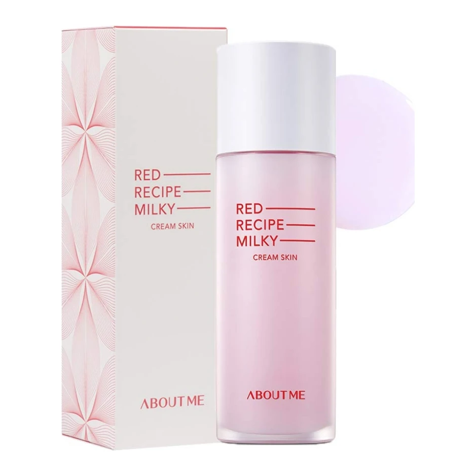 About Me Зволожуюче молочко-тонер ABOUT ME Red Recipe Cleansing Milky Cream Skin 120 мл