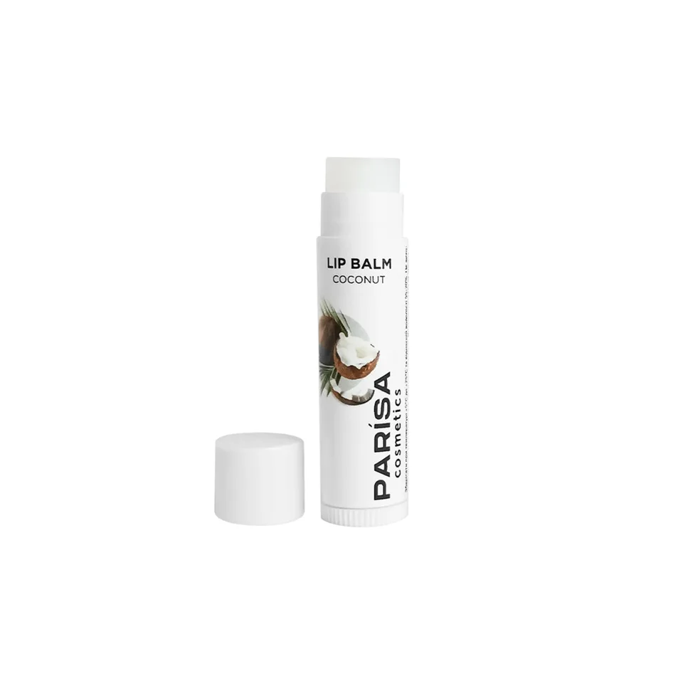 Parisa Cosmetics Гігієнічна помада-бальзам для губ №1 Кокос