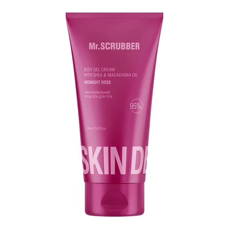 MR. SCRUBBER Зволожувальний крем-гель для тіла SKIN DELIGHTS Midnight Rose 150 мл