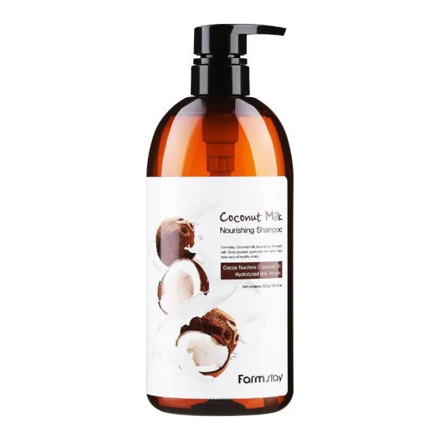 FarmStay Coconut Milk Nourishing Shampoo 750 мл