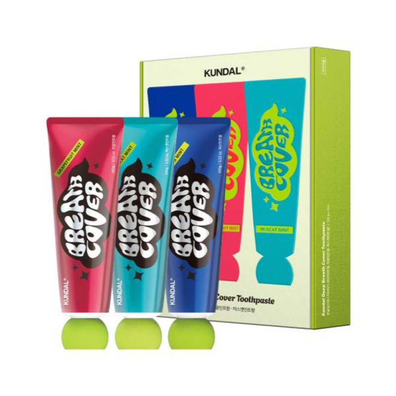 Kundal Deep Breath Cover Toothpaste 3 Flavours 100 г