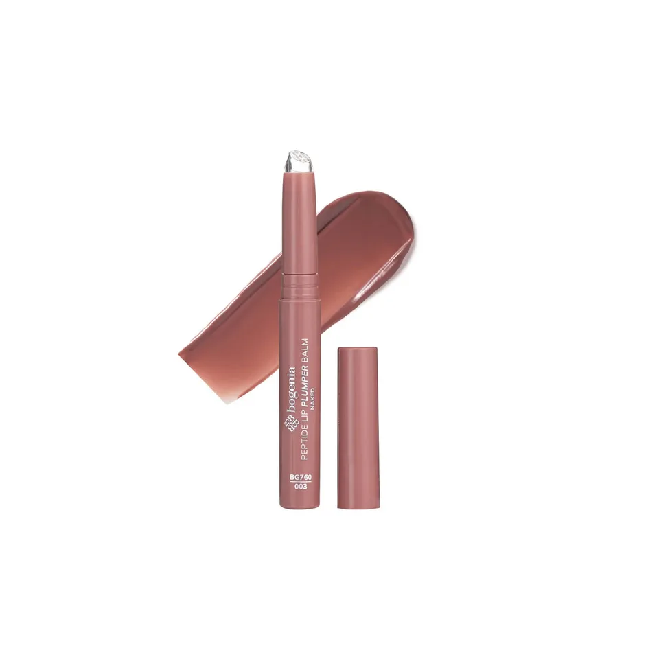 Bogenia Помада для губ Peptide Lip Plumper Balm Mauve №3 Naked