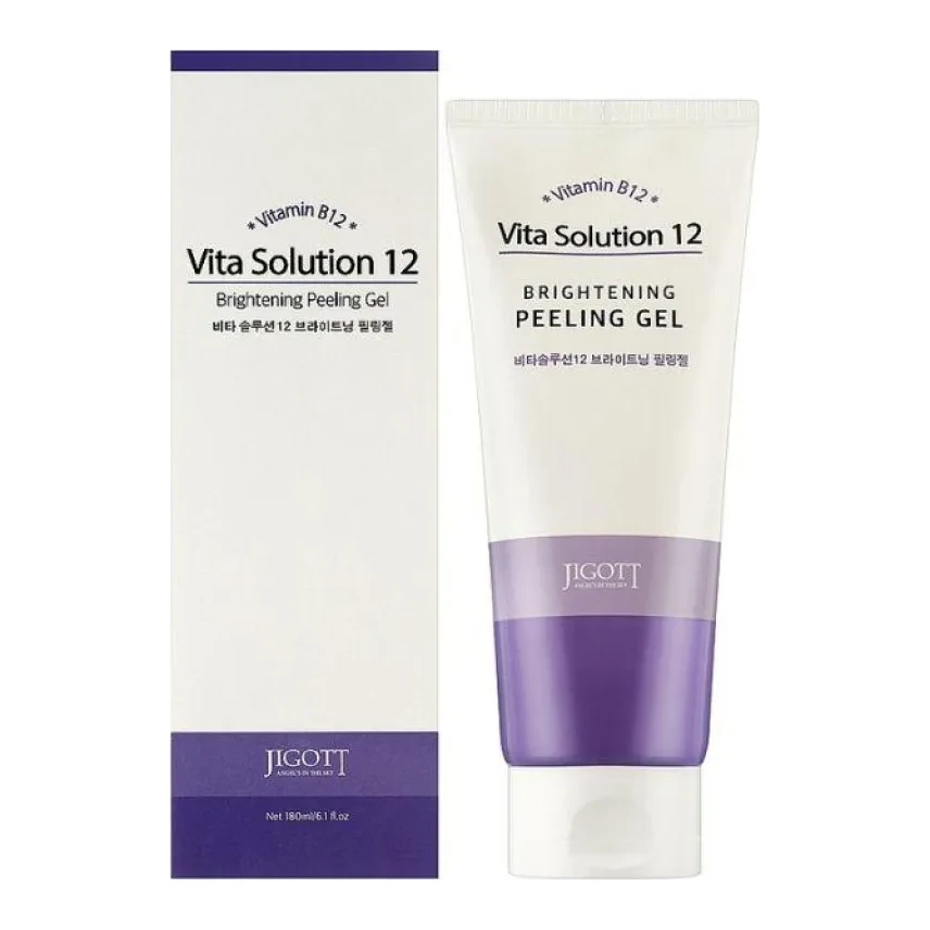Jigott Vita Solution 12 Brightening Peeling Gel 180 мл