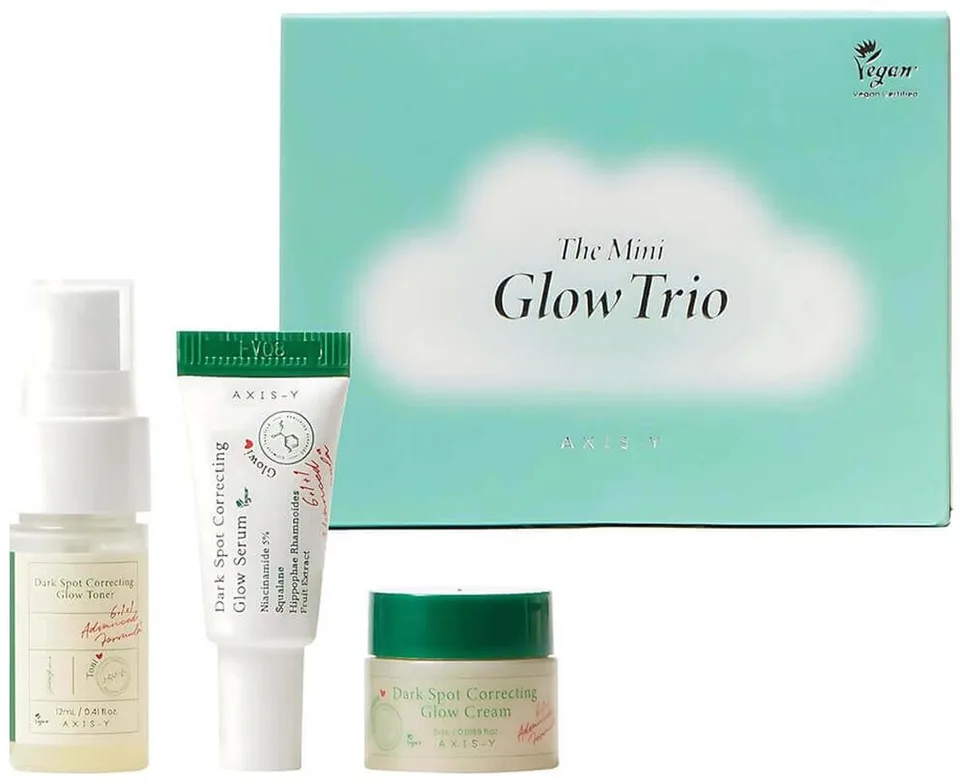AXIS-Y The Mini Glow Trio (крем/5мл+ сироватка/5мл+ тонер/12мл) 5 мл
