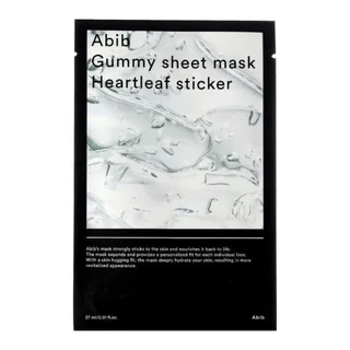 ABIB Gummy Sheet Mask Heartleaf Sticker 27 мл