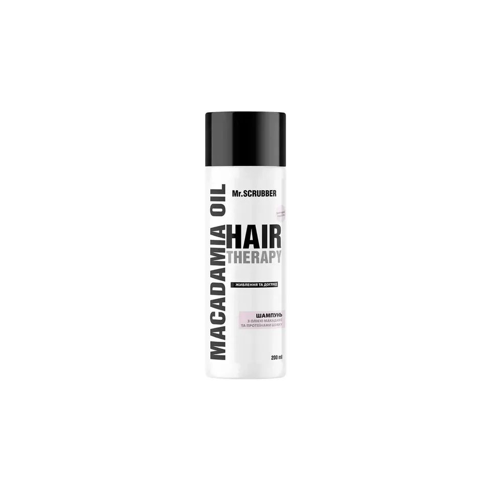 MR. SCRUBBER Шампунь для волосся Hair Therapy Macadamia Oil