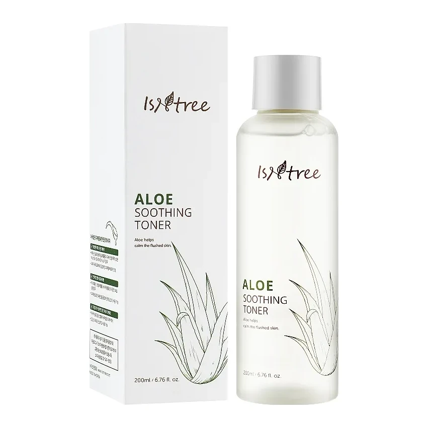 ISNTREE ALOE SOOTHING TONER 200 мл