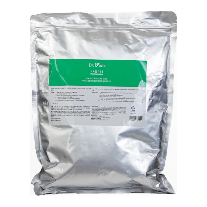 DR. ORACLE Альгінатна маска заспокійлива з чайним деревом Esbell Modelling Mask Tea Tree Dr. Oracle 800 г