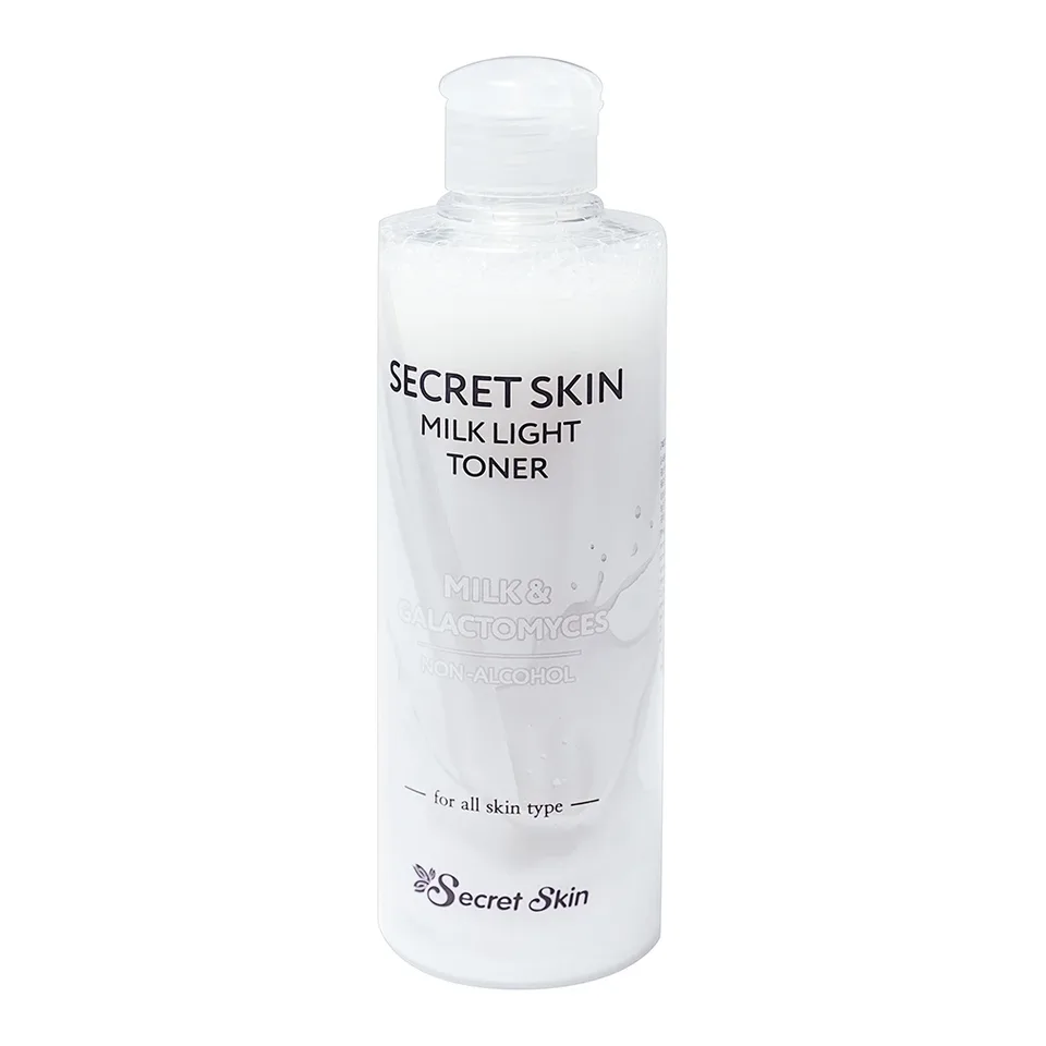SecretSkin Освітлюючий тонер для обличчя з молочними протеїнами Secret Skin Milk Light Toner 250 мл