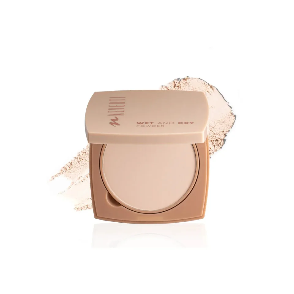 Neverti Крем-пудра Wet and Dry Powder №1 Porcelain