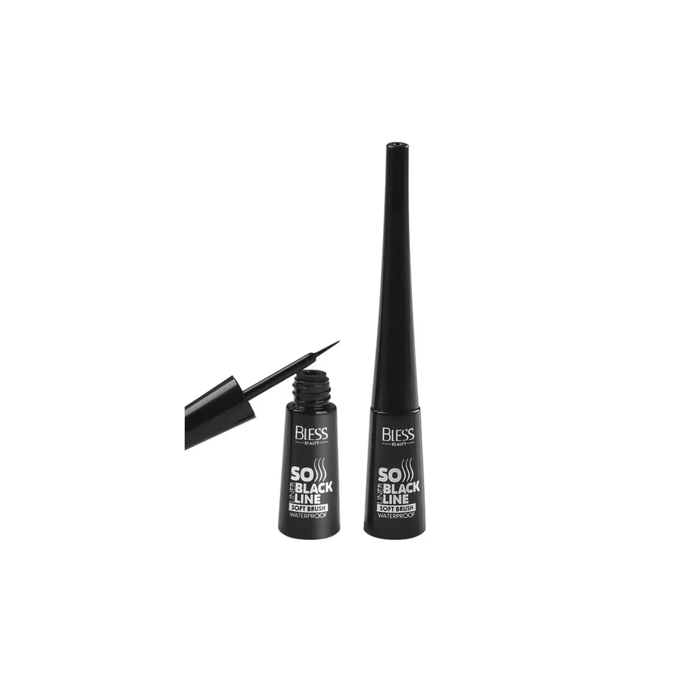 Bless Beauty Підводка для очей So Black Eyeliner №2 М'який пензлик