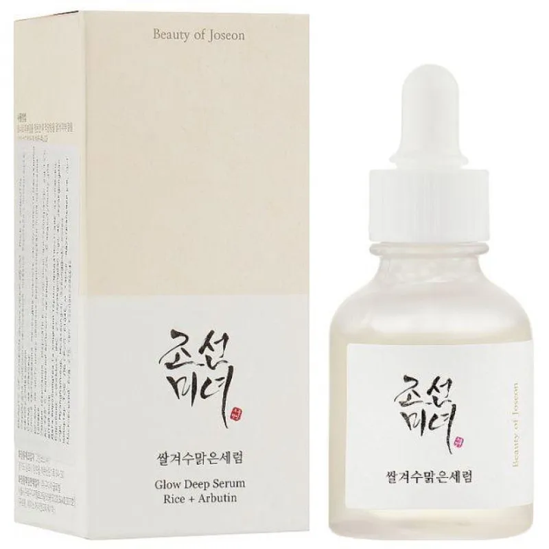 BEAUTY OF JOSEON Серум для глибокого зволоження, живлення, боротьби з пігментацією та ефекту сяйва шкіри Glow Deep Serum : Rice + Alpha arbutin 30 мл