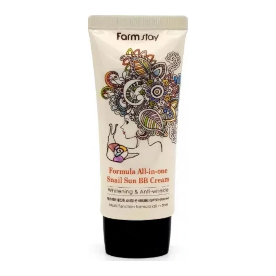 FarmStay All-in One Snail Sun BB Cream 50 мл
