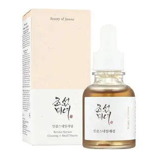 BEAUTY OF JOSEON Ампула на основі гідролата женьшеню і муцину Revive Serum : Ginseng + Snail Mucin 30ml