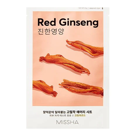 Missha Airy Fit Sheet Mask Red Ginseng 19 г