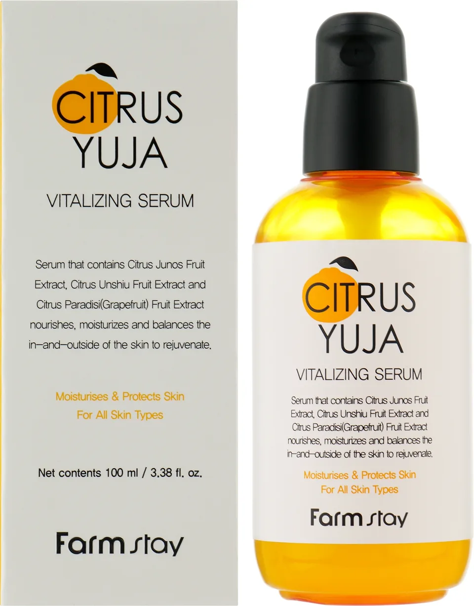 FarmStay Citrus Yuja Vitalizing Serum 100 мл