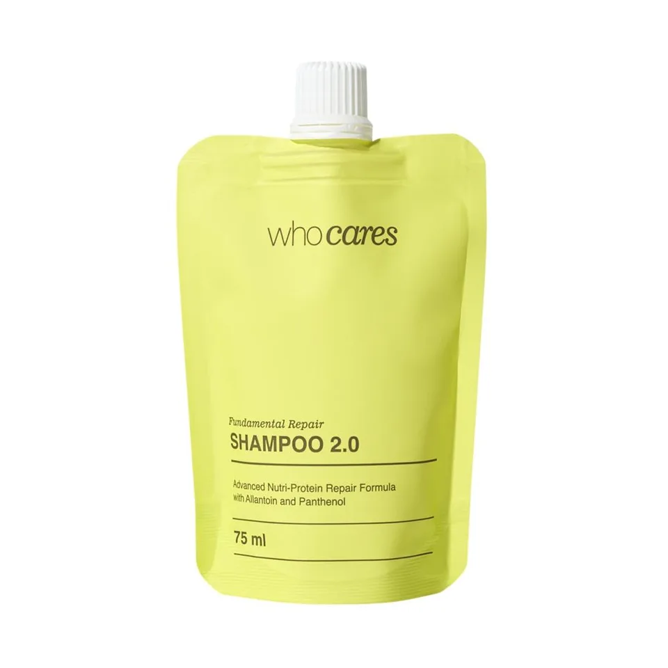 WhoCares Who Cares Shampoo 2.0 Fundamental Repair 75 мл