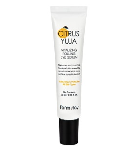 FarmStay Citrus Yuja Vitalizing Rolling Eye Serum 25 мл
