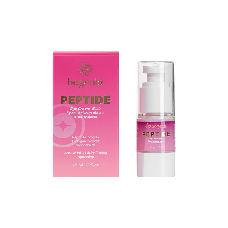 Bogenia Крем-еліксир під очі з пептидами Peptide Eye Cream-Elixir