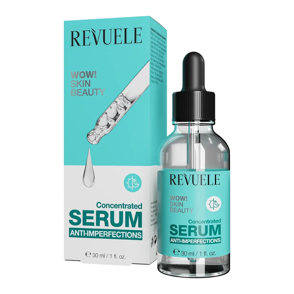 REVUELE Сироватка д/обл.конц. WOW! SKIN BEAUTY проти недоліків та висипань, 30 мл