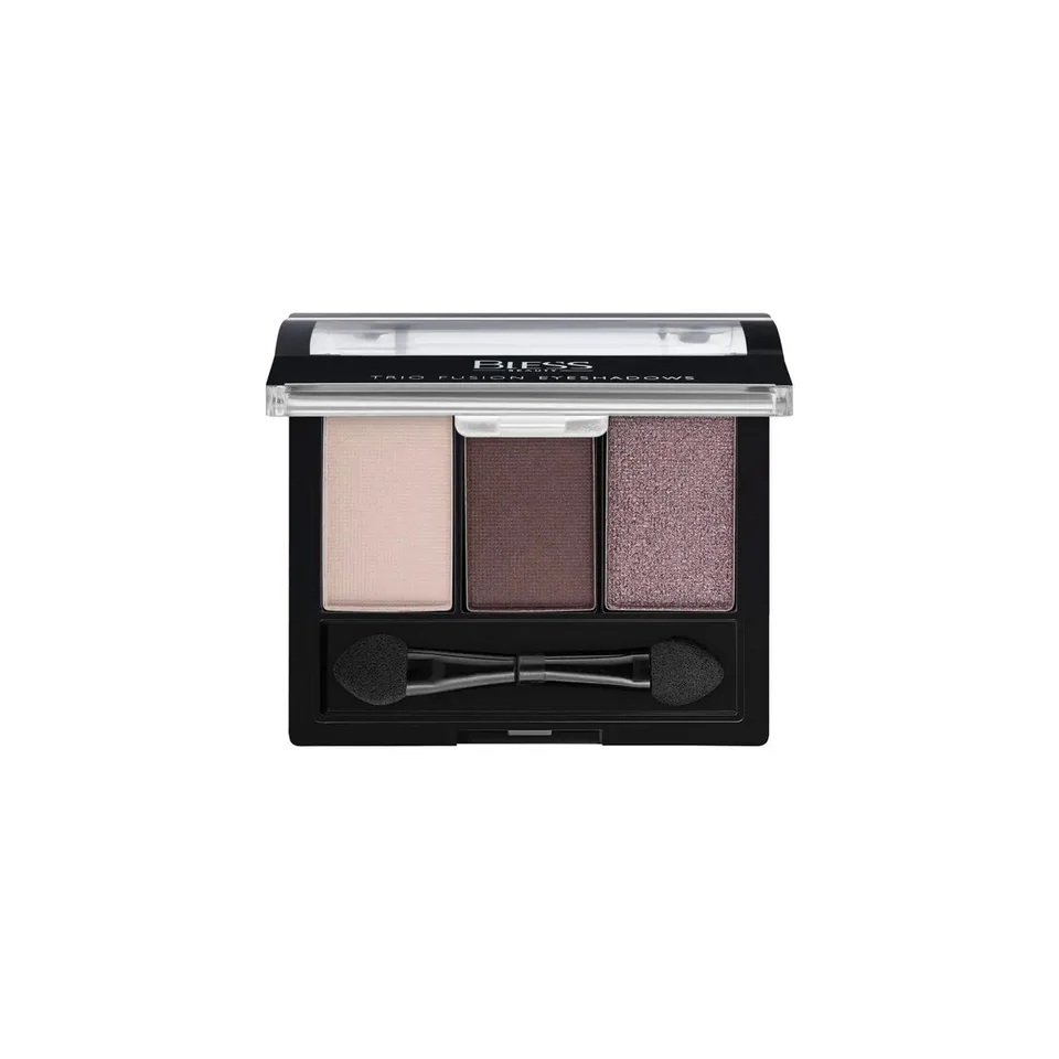 Bless Beauty Компактні Тіні Trio Fusion Eyeshadows №8