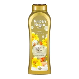 TULIPAN NEGRO Гель для душу Tulipan Negro Floral Амбра та сандал, 650 мл