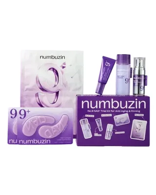 Numbuzin No.9 NAD+ Trial Kit for Anti-Aging & Firming 30мл+10мл+5мл+2 пари+1шт