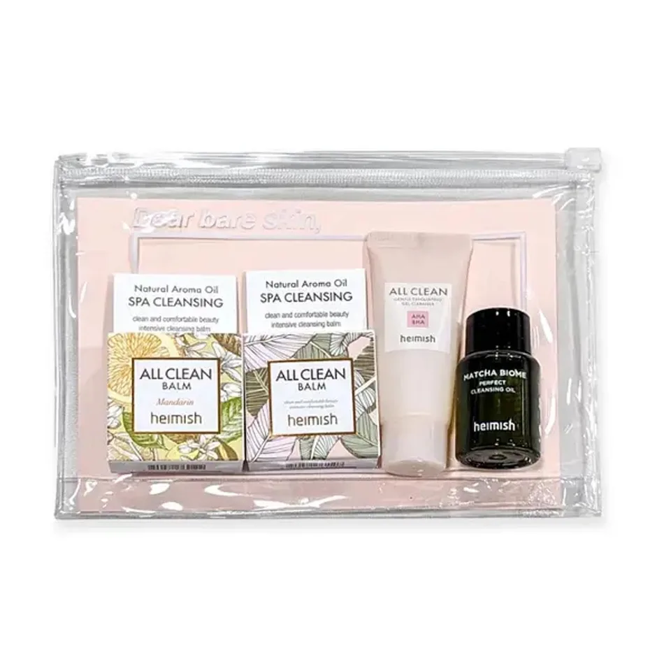 Heimish Cleansing Kit (бальзам/ 2шт*5мл, олія/ 17мл, гель для вмивання/ 20 мл) 5 мл