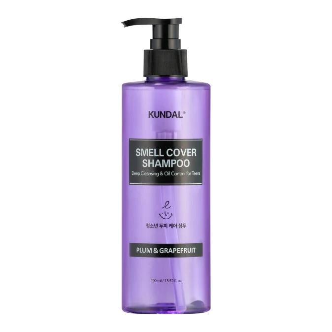 Kundal All Day Smell Cover Teens Shampoo Plum&Grapefruit 400 мл