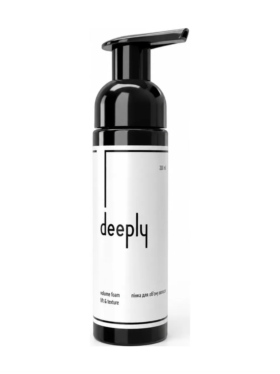 Deeply Пінка для об'єму волосся Volume Foam Lift & Texture