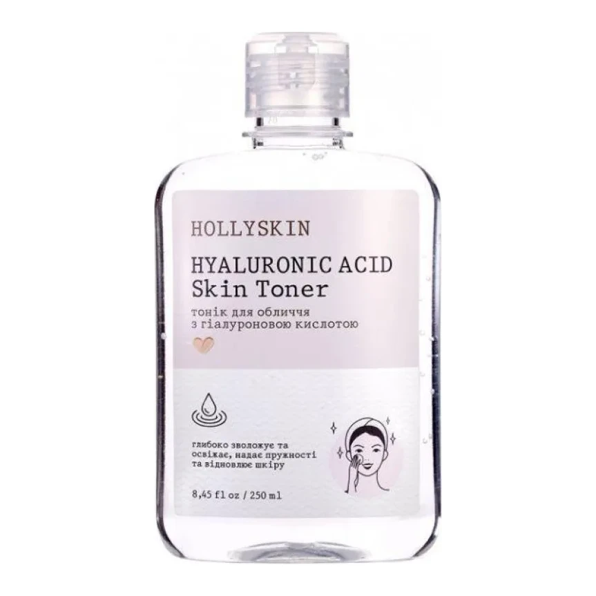 Hollyskin Тонік для обличчя з гіалуроновою кислотою Hollyskin Hyaluronic Acid Skin Toner 250 мл